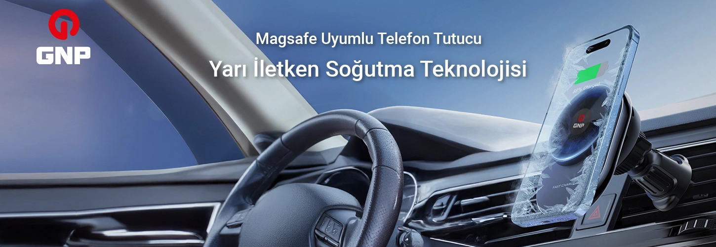 Gnp Magsafe Sarj Arac Tutucu Siyah