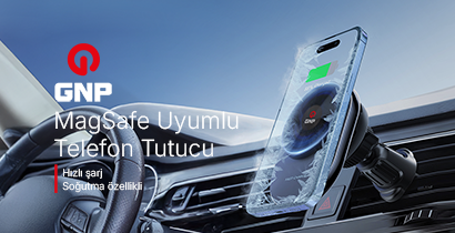 Gnp Magsafe Sarj Arac Tutucu Siyah